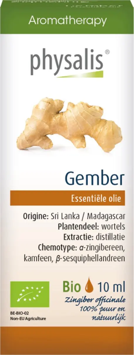 Physalis Gember Bio 10ml