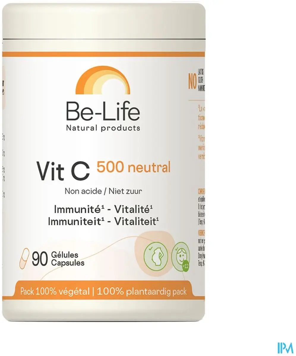 Be-Life Vitamine C 500 Neutral 90 Capsules