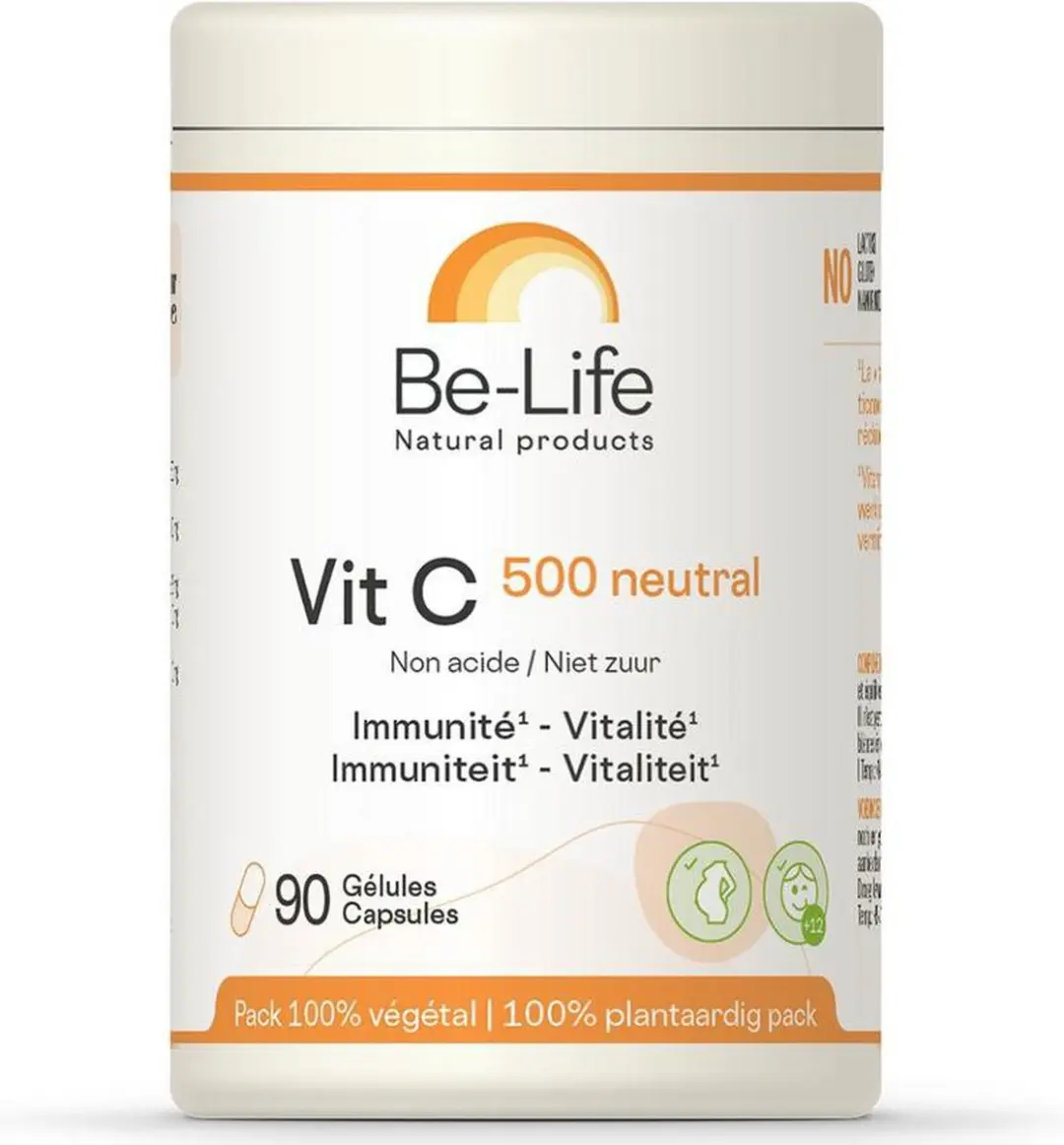 Be-Life Vitamine C 500 Neutral 90 Capsules