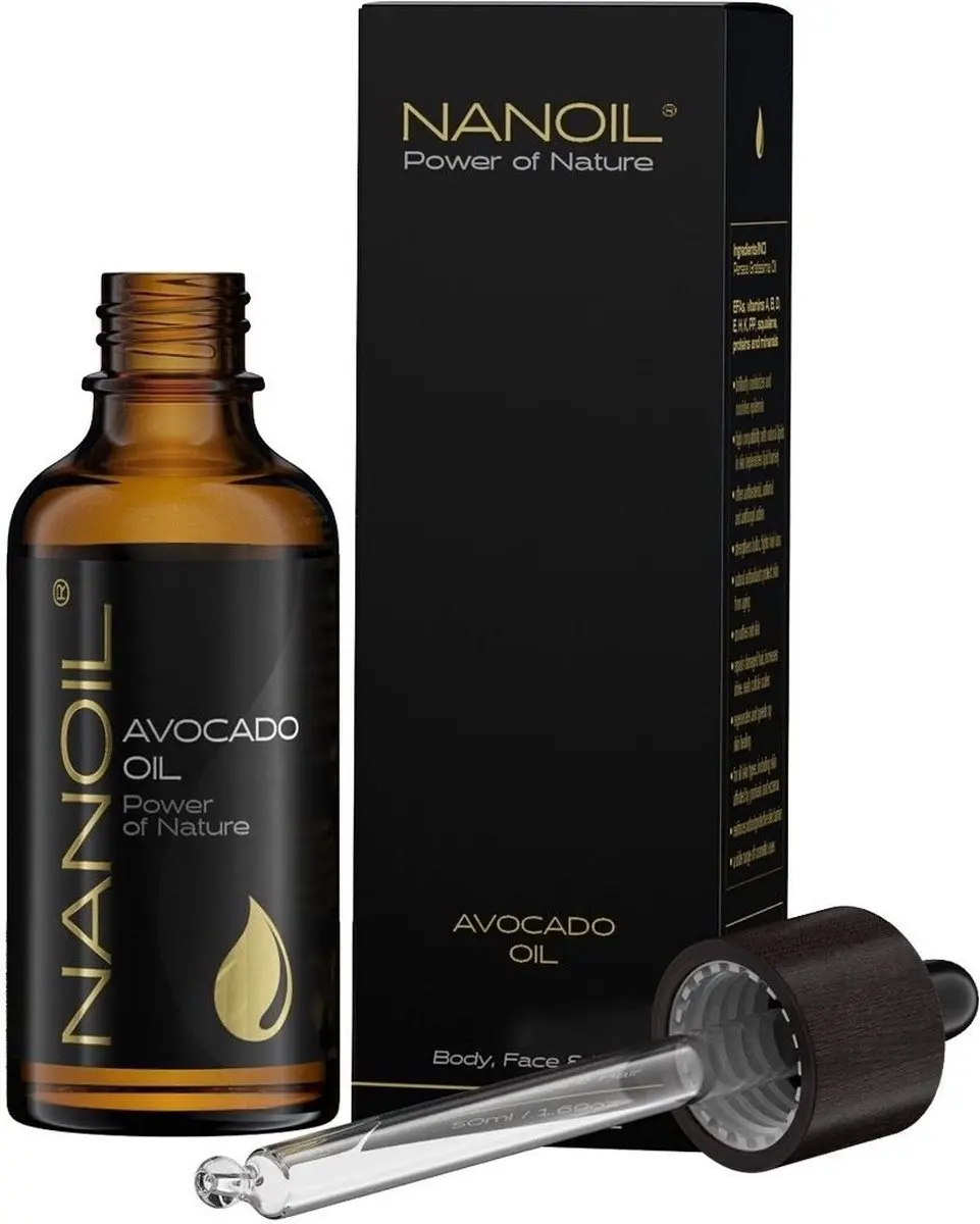 Nanoil Avocado Olie 50ml