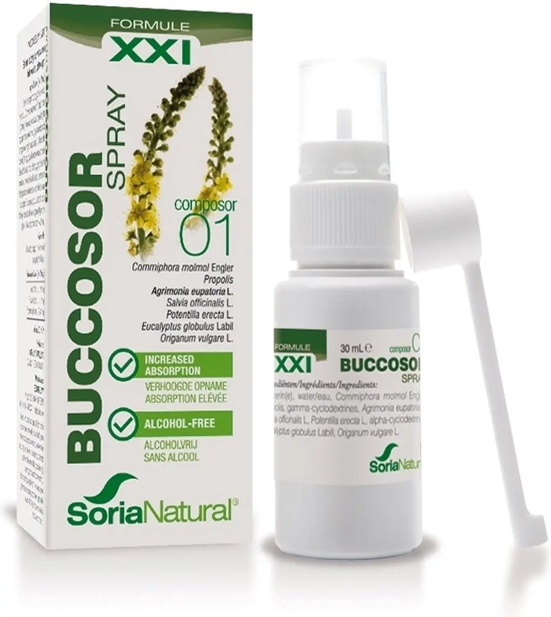 Soria Natural Composor 1 Buccosor Spray XXI 30ml