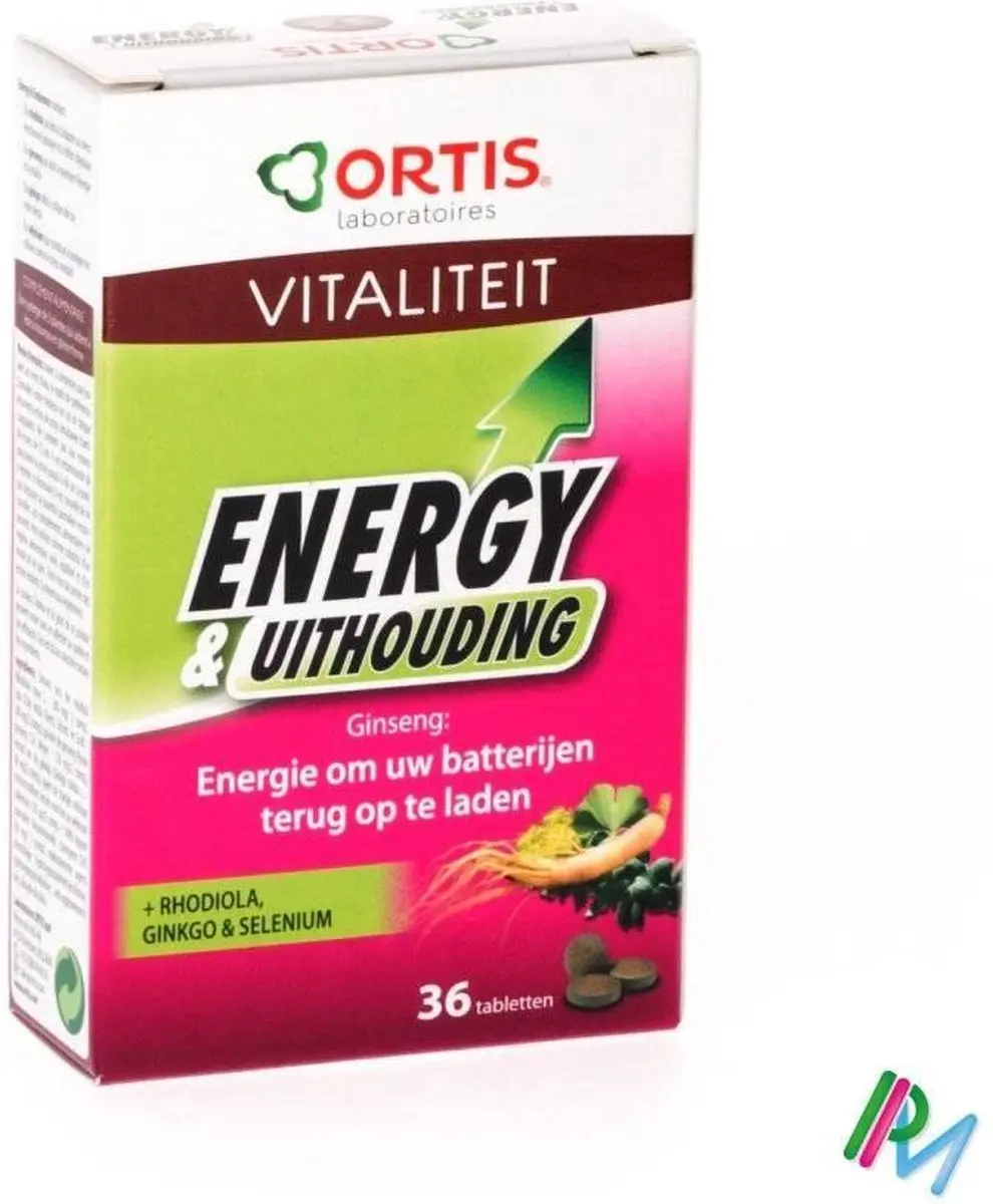 Ortis Energy Uithouding 36mg