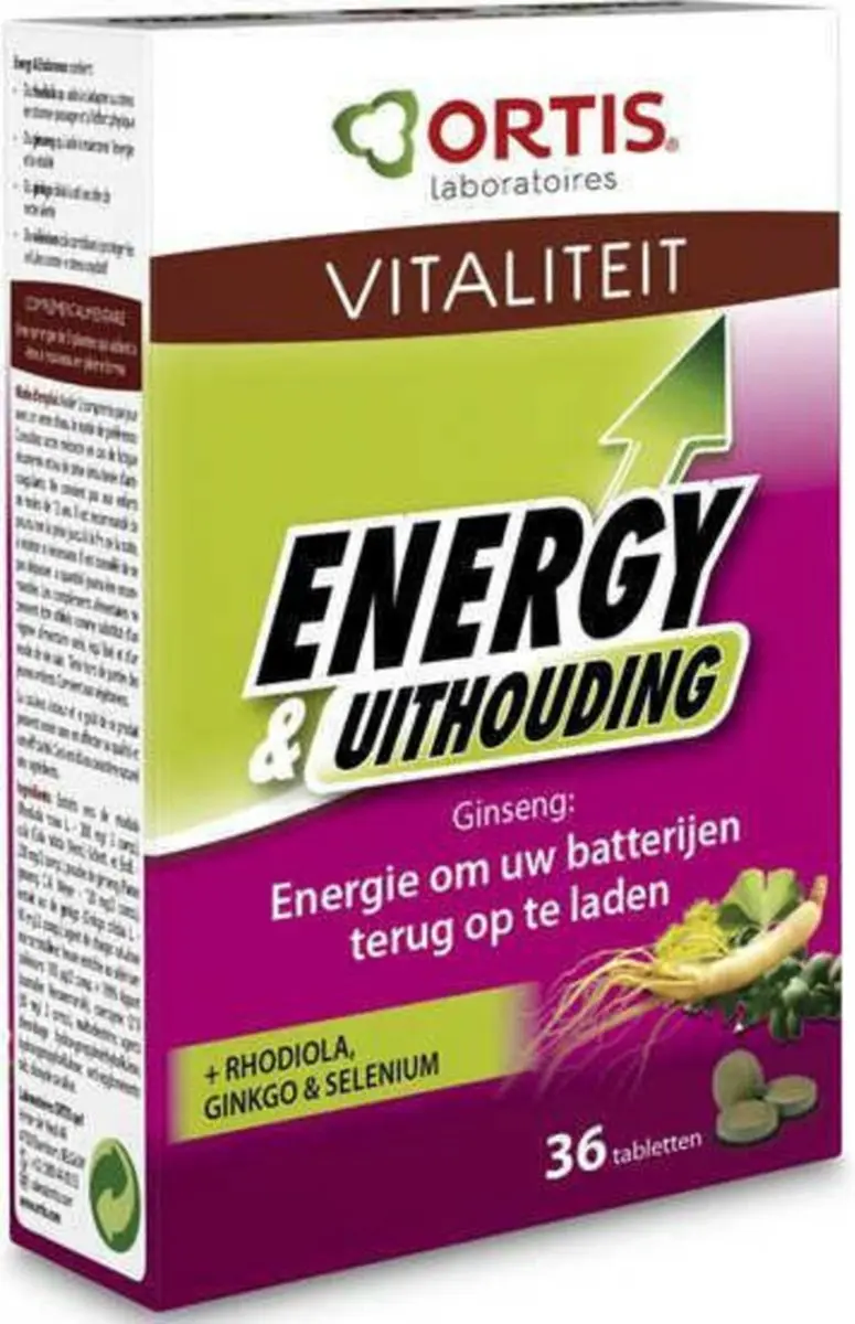 Ortis Energy Uithouding 36mg