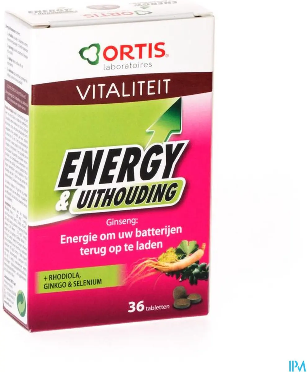 Ortis Energy Uithouding 36mg