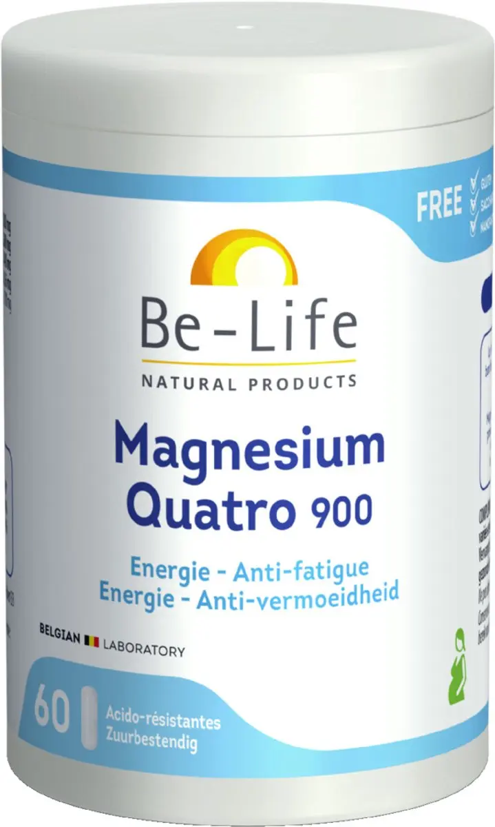 Be-Life Magnesium Quatro 900 60 Softgels