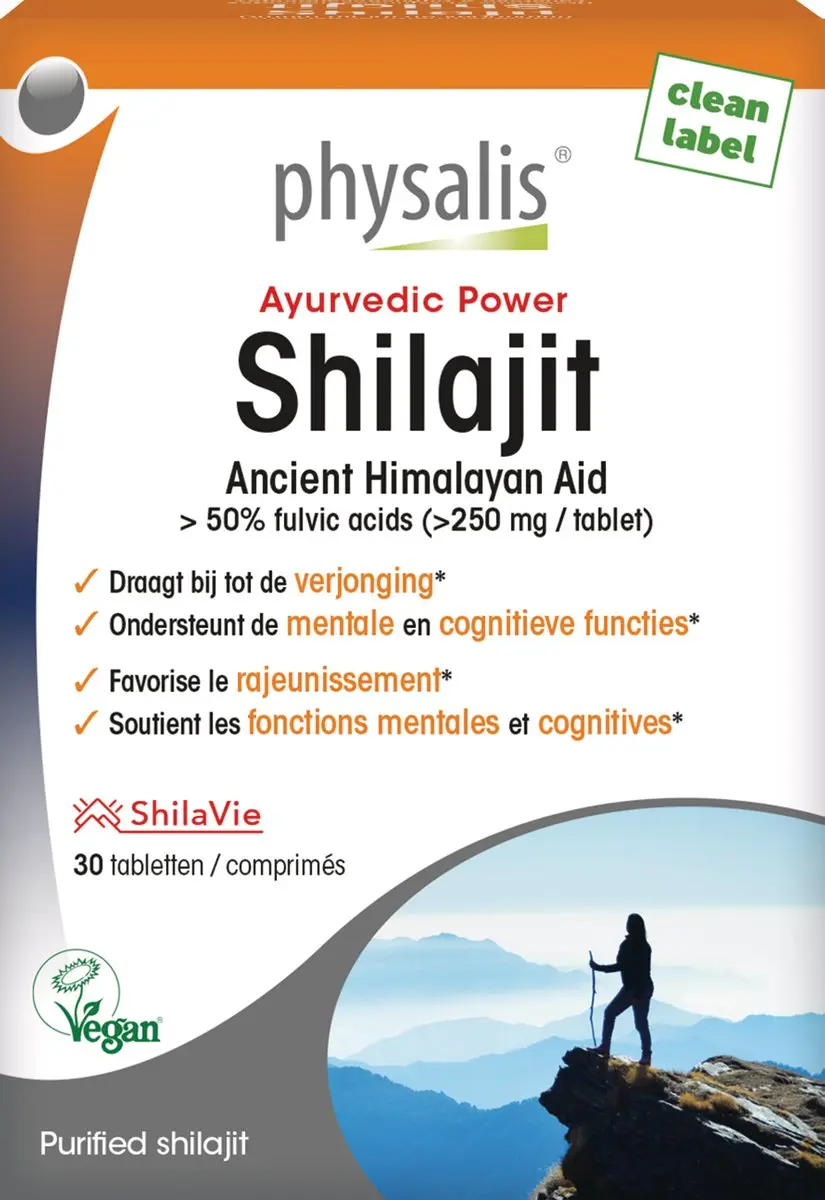 Physalis Shilajit Tabletten 30 stuks