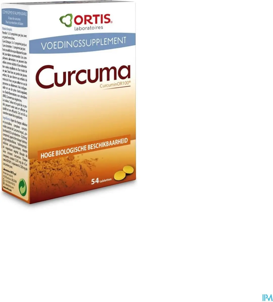 Ortis Curcuma 54mg - 54 Tabletten