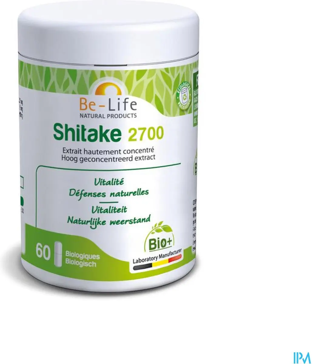 Be-Life Shitake 2700 Bio 60 Softgels