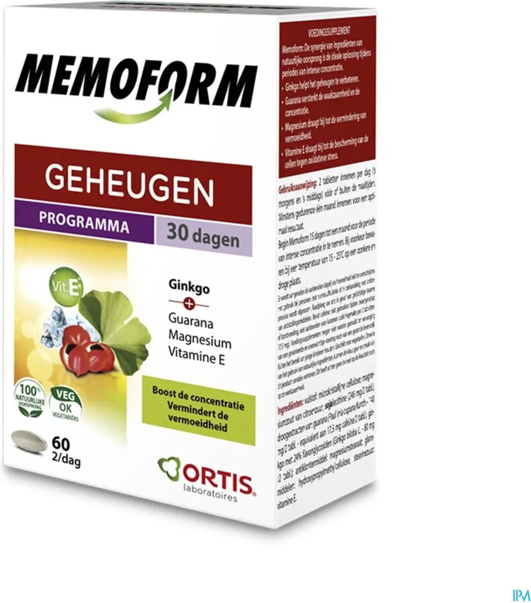 Ortis Memoform Comp 60 - 60 mg
