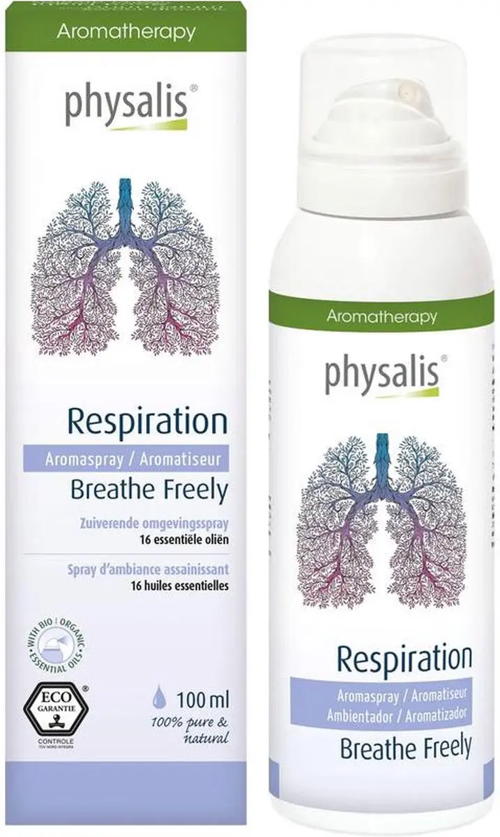Physalis Aromaspray Respiration Bio 100ml