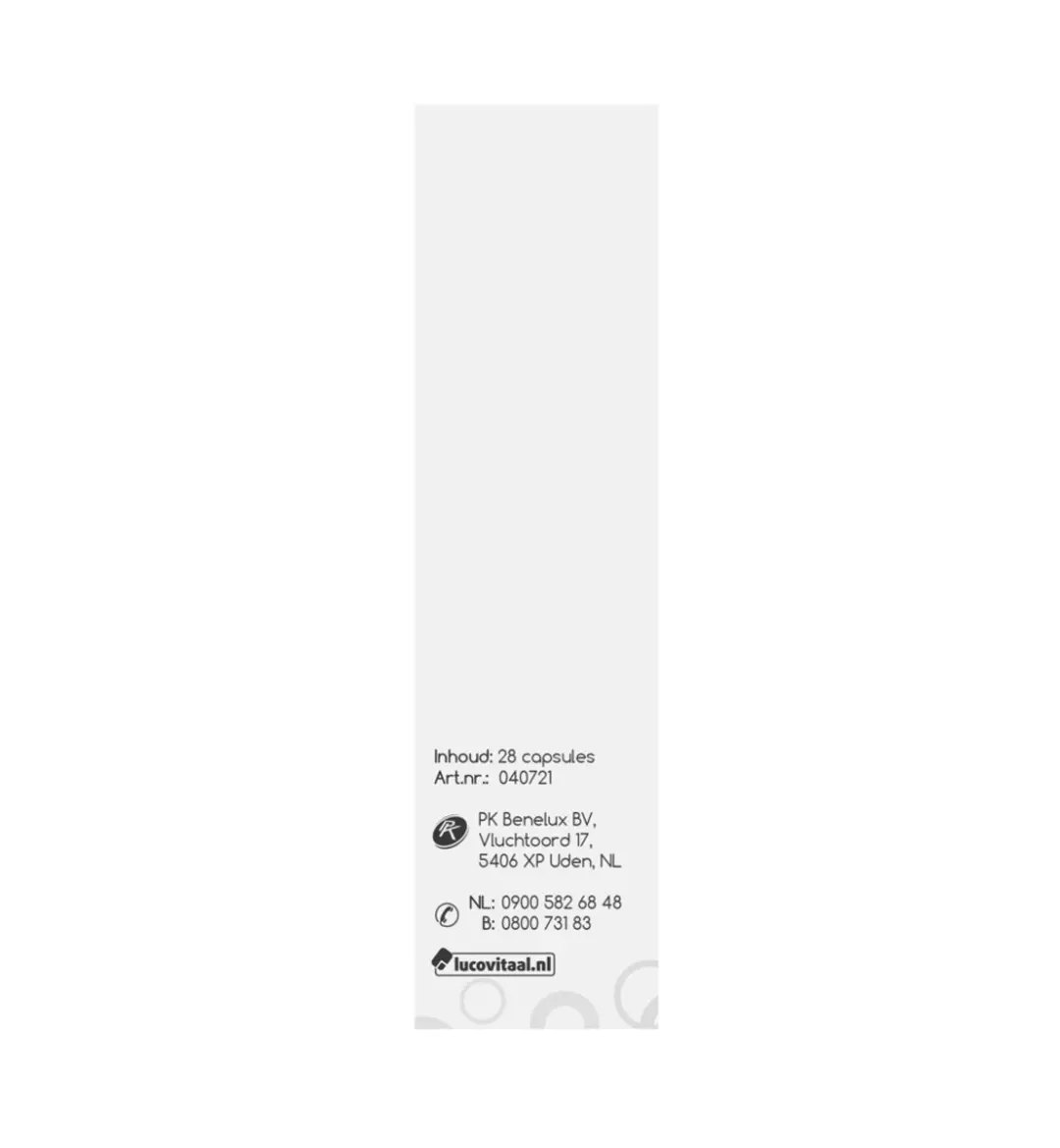 Lucovitaal Cranmad Voedingssupplement 28 Capsules