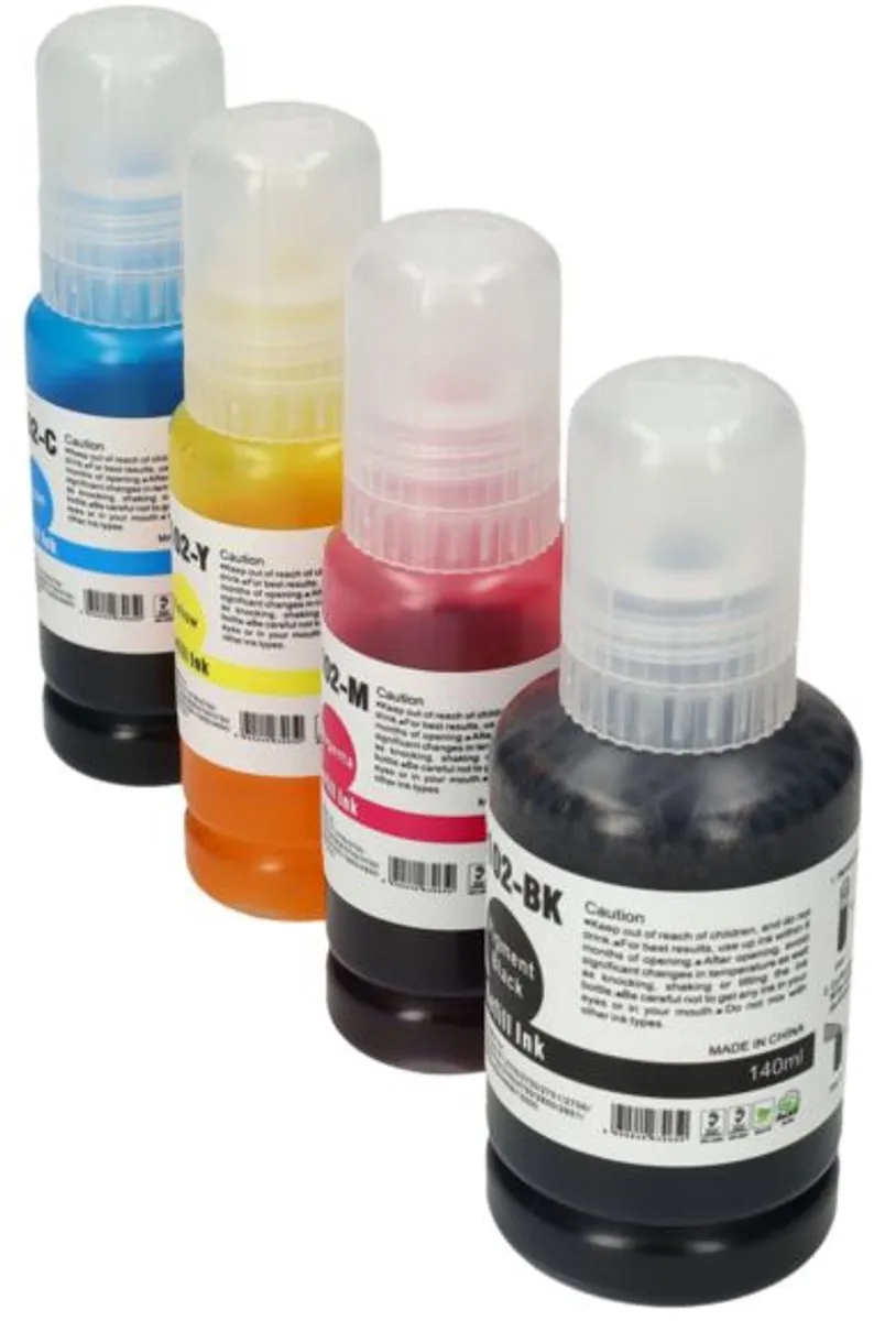 PrintAbout Inktcartridge 102 T03R14/24/34/440 4-kleuren - 25.500 pagina's - o.a. Epson