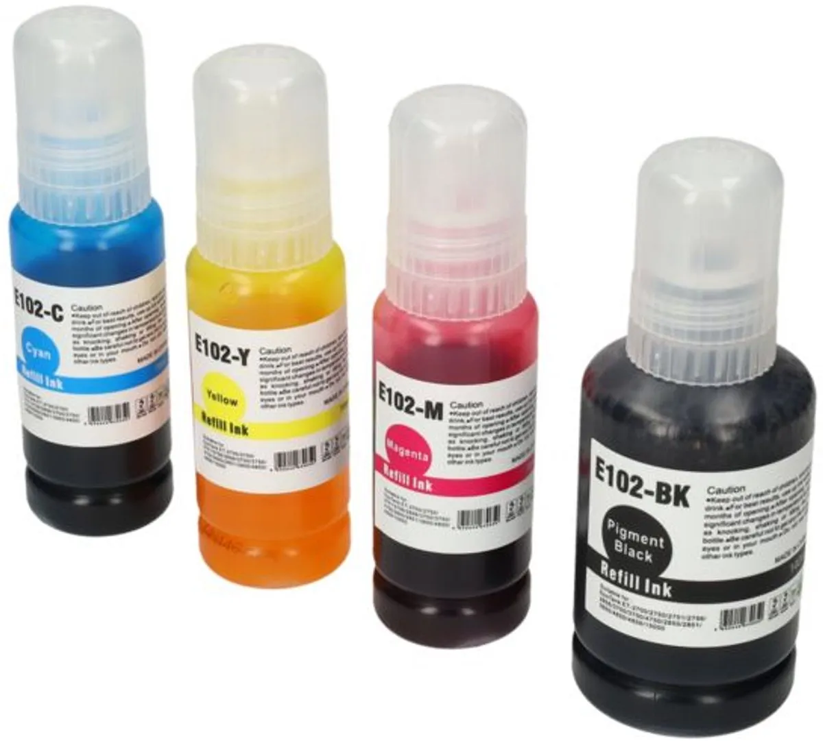 PrintAbout Inktcartridge 102 T03R14/24/34/440 4-kleuren - 25.500 pagina's - o.a. Epson