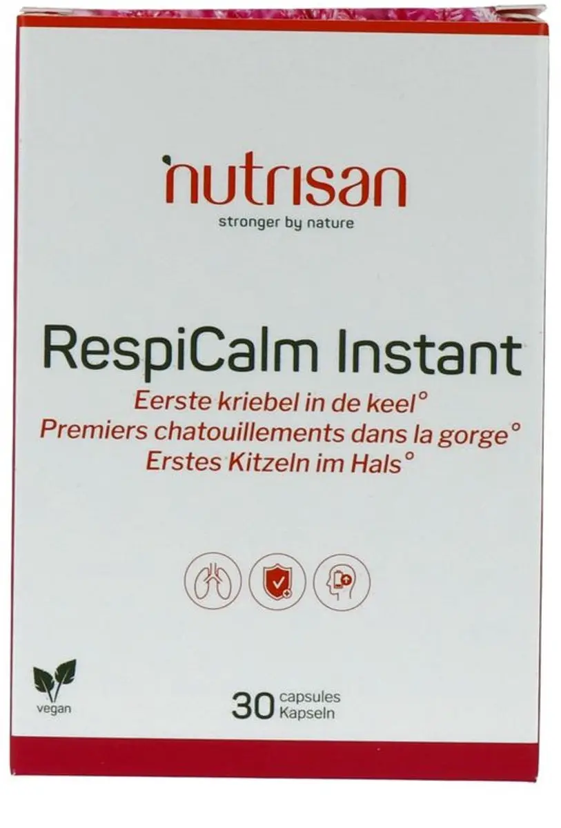 Nutrisan RespiCalm Instant Capsules 30 Stuks