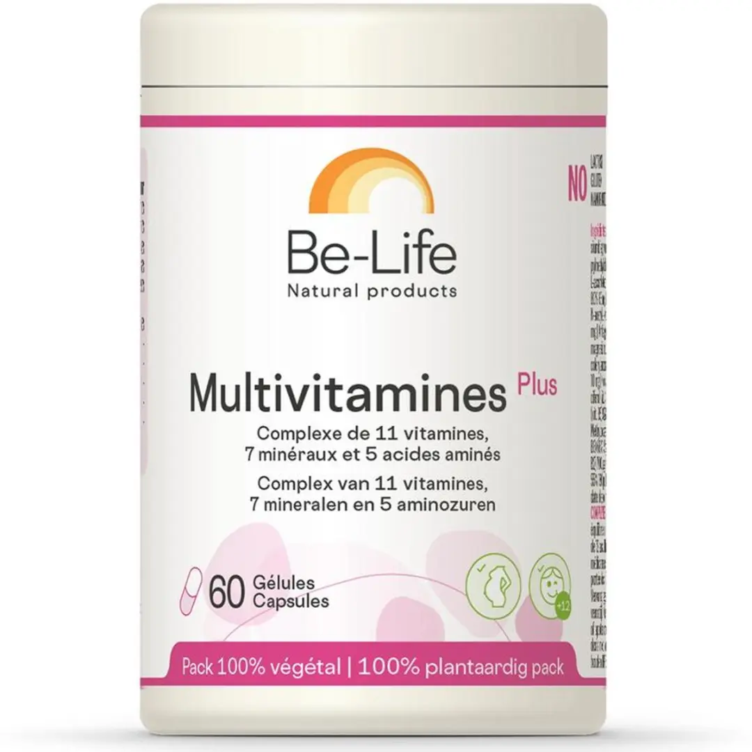 Be-Life Multivitamines Plus 60 Capsules