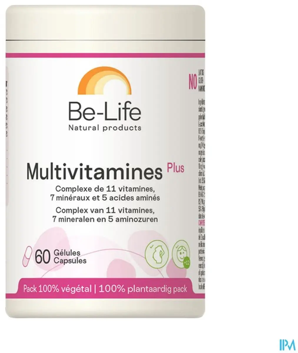 Be-Life Multivitamines Plus 60 Capsules