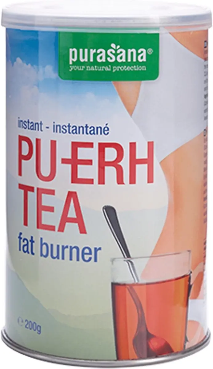 Purasana Vegan Pu Erh Thee Poeder 200g