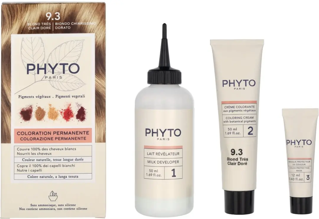 Phyto Paris Color 9.3 Rubio Dorado Permanent Haarkleur 500ml