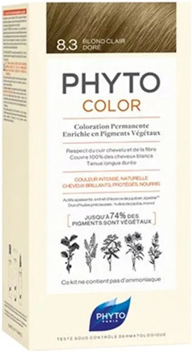Phyto Paris Color 9.3 Rubio Dorado Permanent Haarkleur 500ml