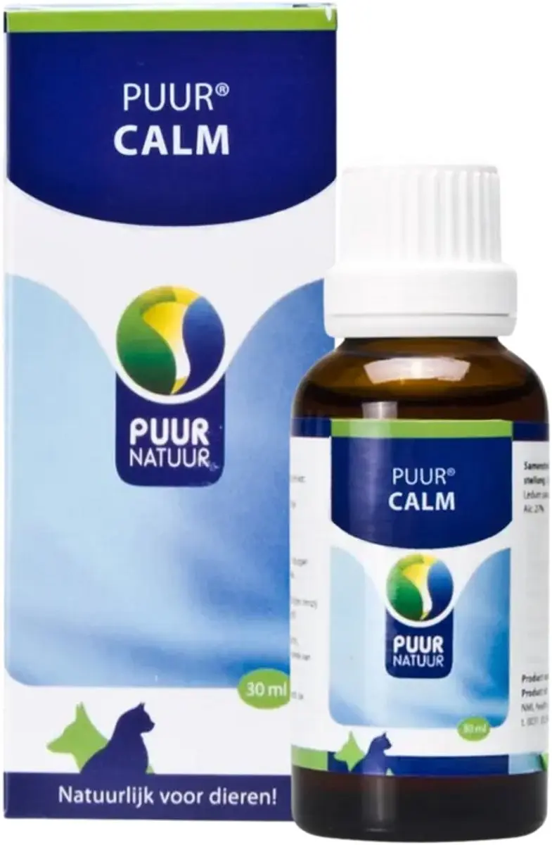 Puur Natuur Calm Anti-stressmiddel 30ml - Hond/Kat