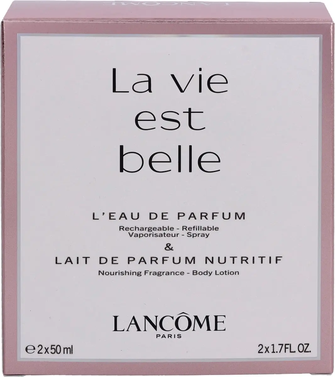 Lancôme La Vie Est Belle Giftset - 50ml Eau de Parfum + 50ml Bodylotion - afbeelding 2 van 6