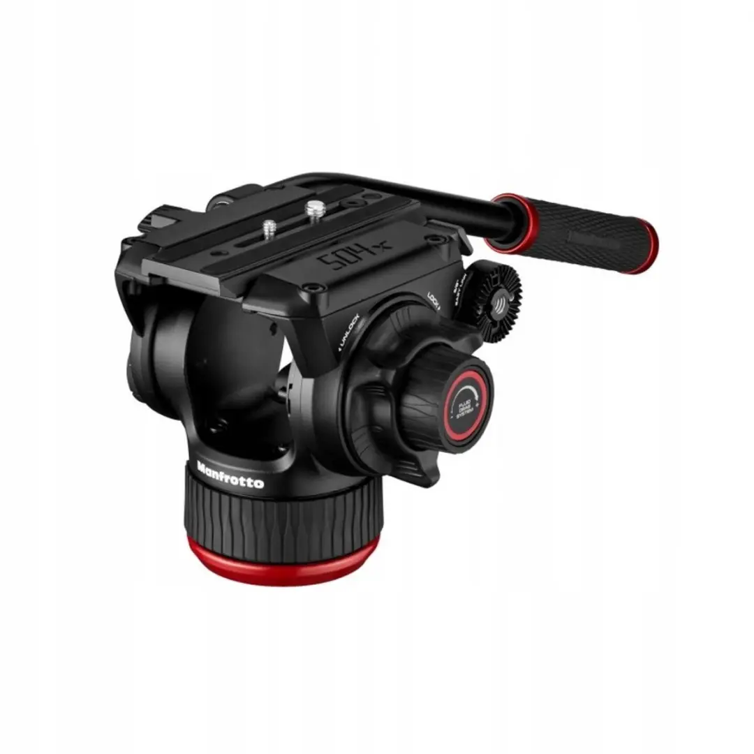 Manfrotto 504X Twin Carbon Videokop & Statief Set - MVK504XTWINGC