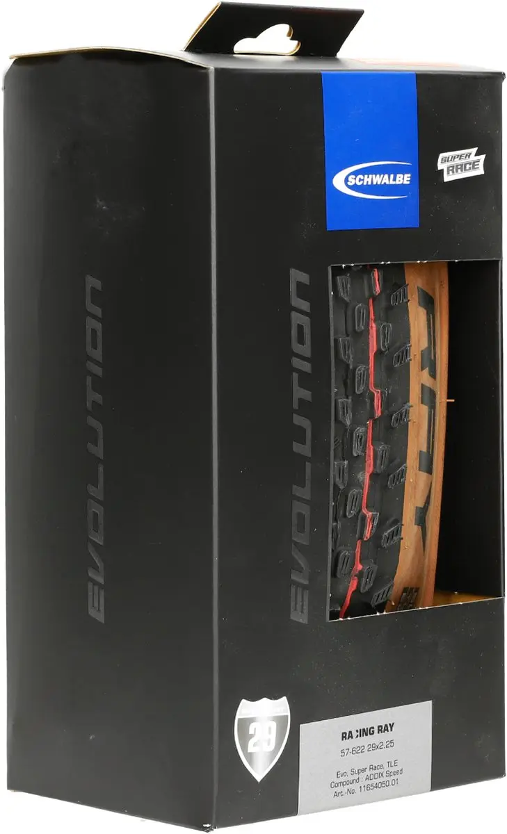 Schwalbe Racing Ray 29x2.25 Buitenband - 57-622 - Zwart