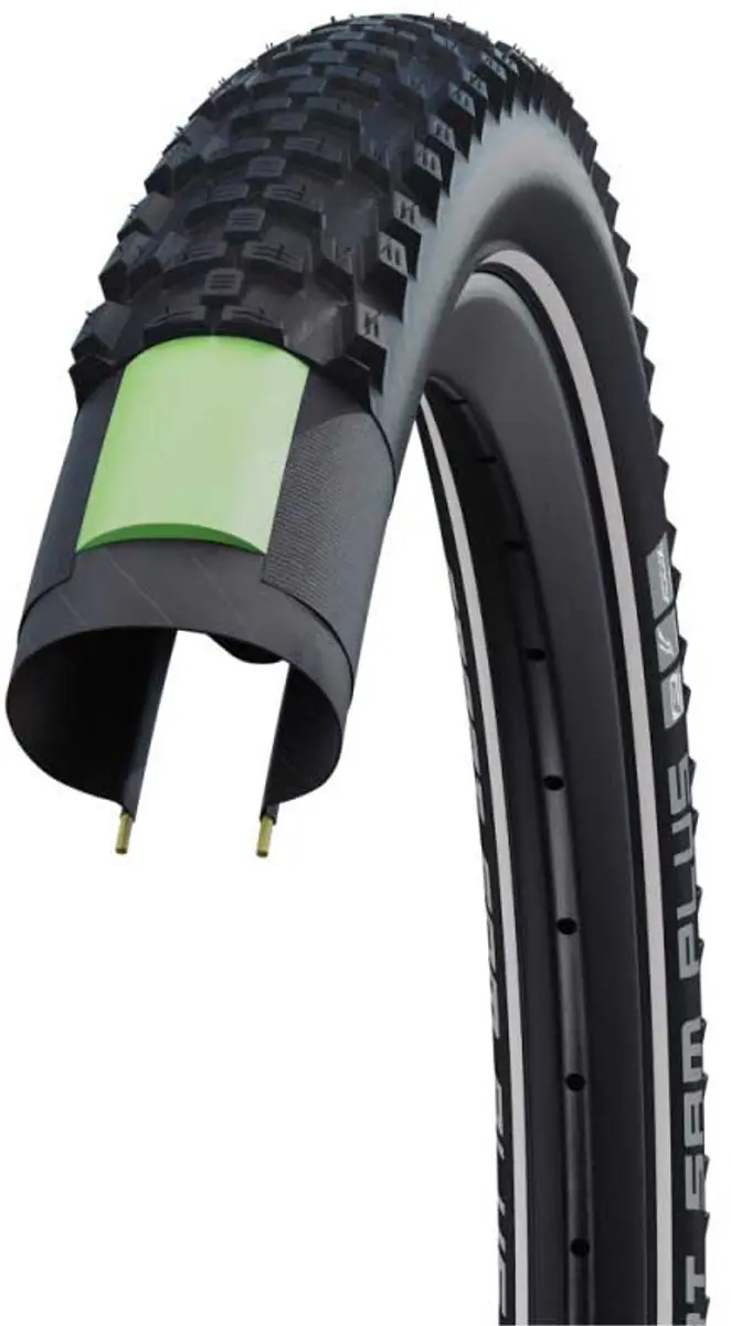 Schwalbe Smart Samoa Plus DD Greenguard Addix MTB-band 28x1.85 - Zwart