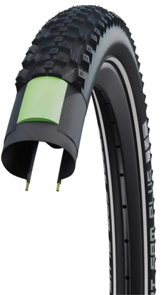 Schwalbe Smart Samoa Plus DD Greenguard Addix MTB-band 28x1.85 - Zwart