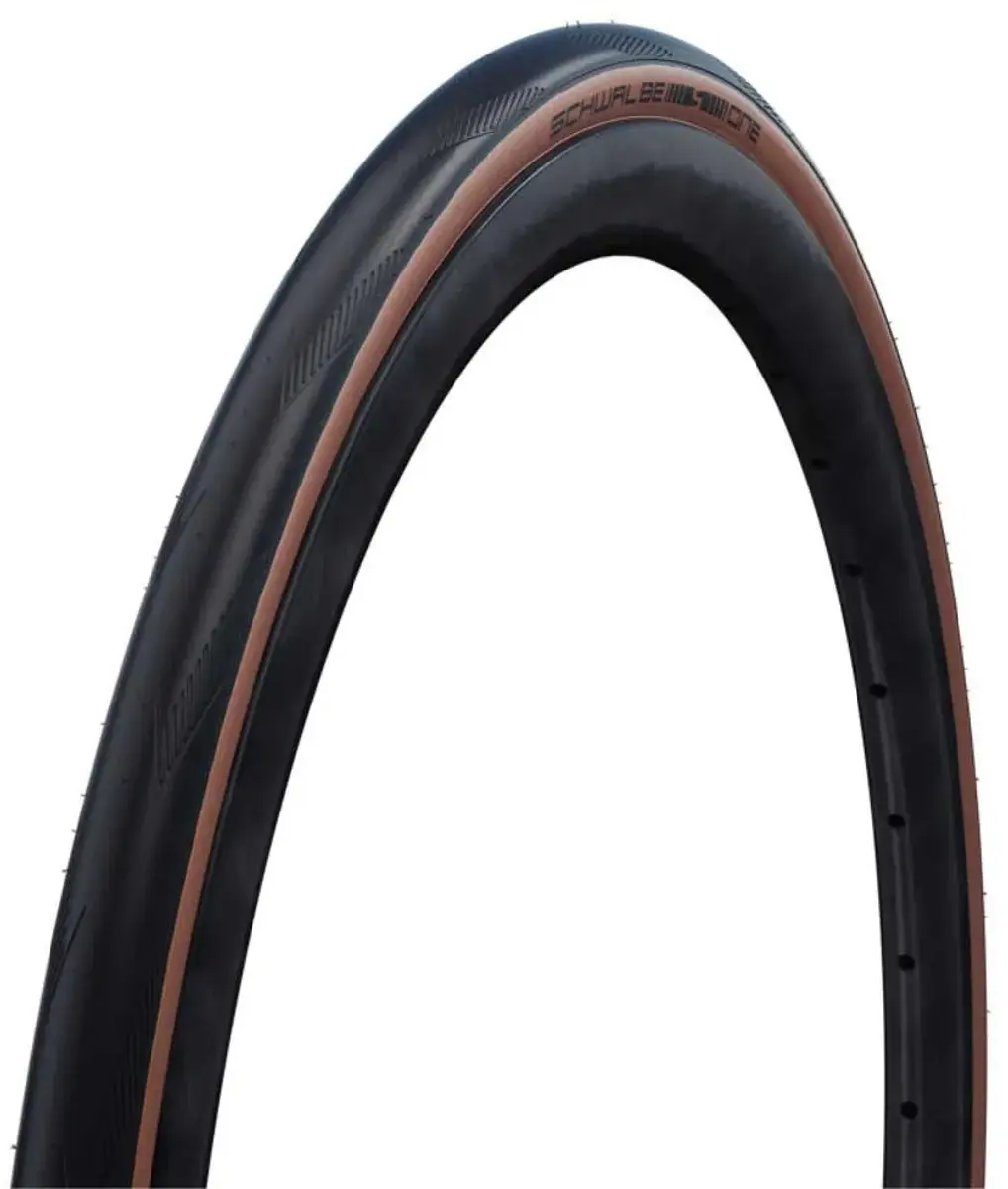 Schwalbe One Tubeless 700x30C RaceGuard ADDIX - Bronzen Sidewall