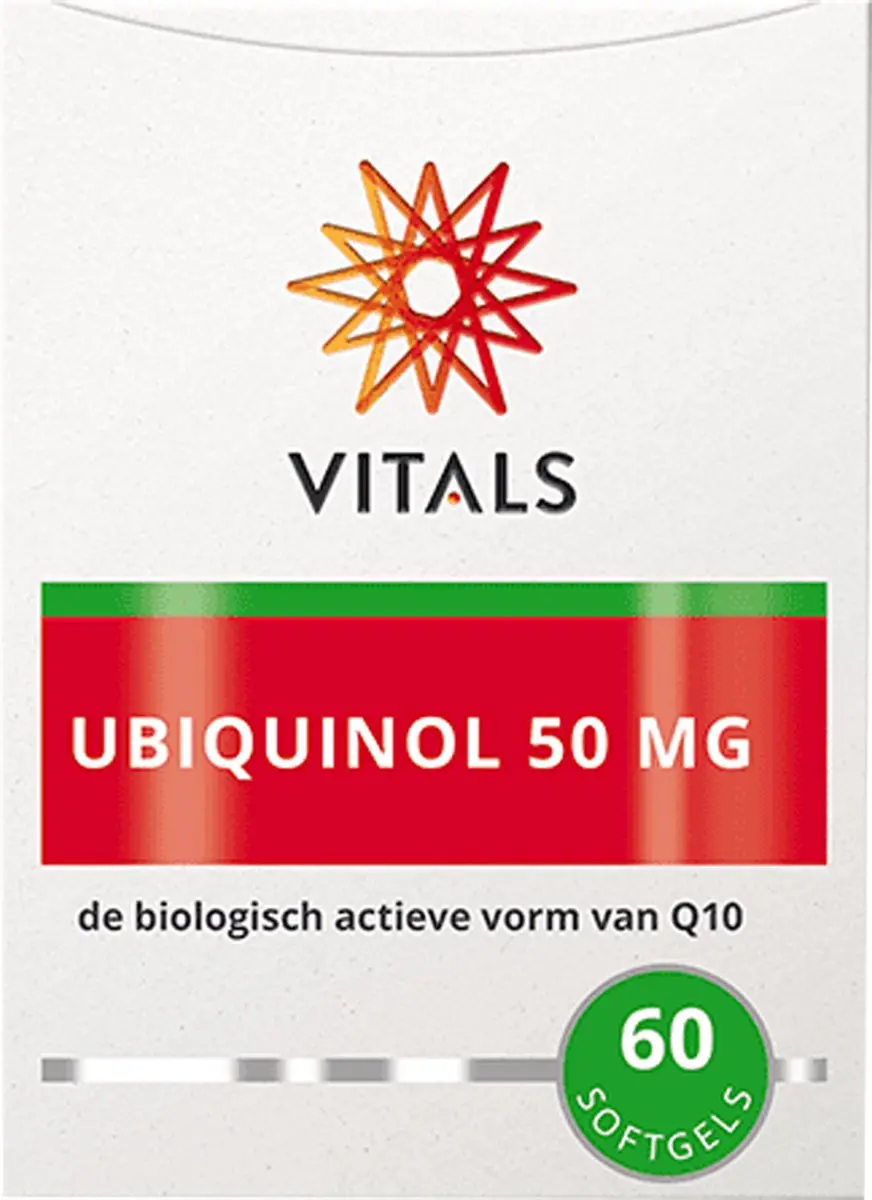 Vitals Ubiquinol 50mg - 150 Softgels - afbeelding 5 van 6