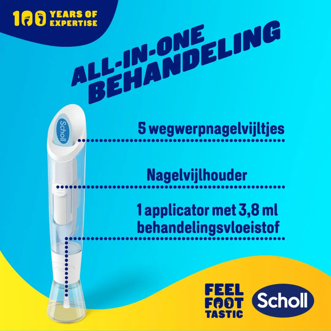 Scholl Kalknagelbehandelset 3.8ml - 6 Stuks
