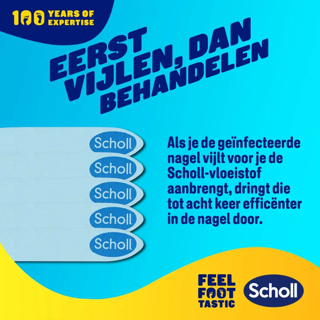 Scholl Kalknagelbehandelset 3.8ml - 6 Stuks