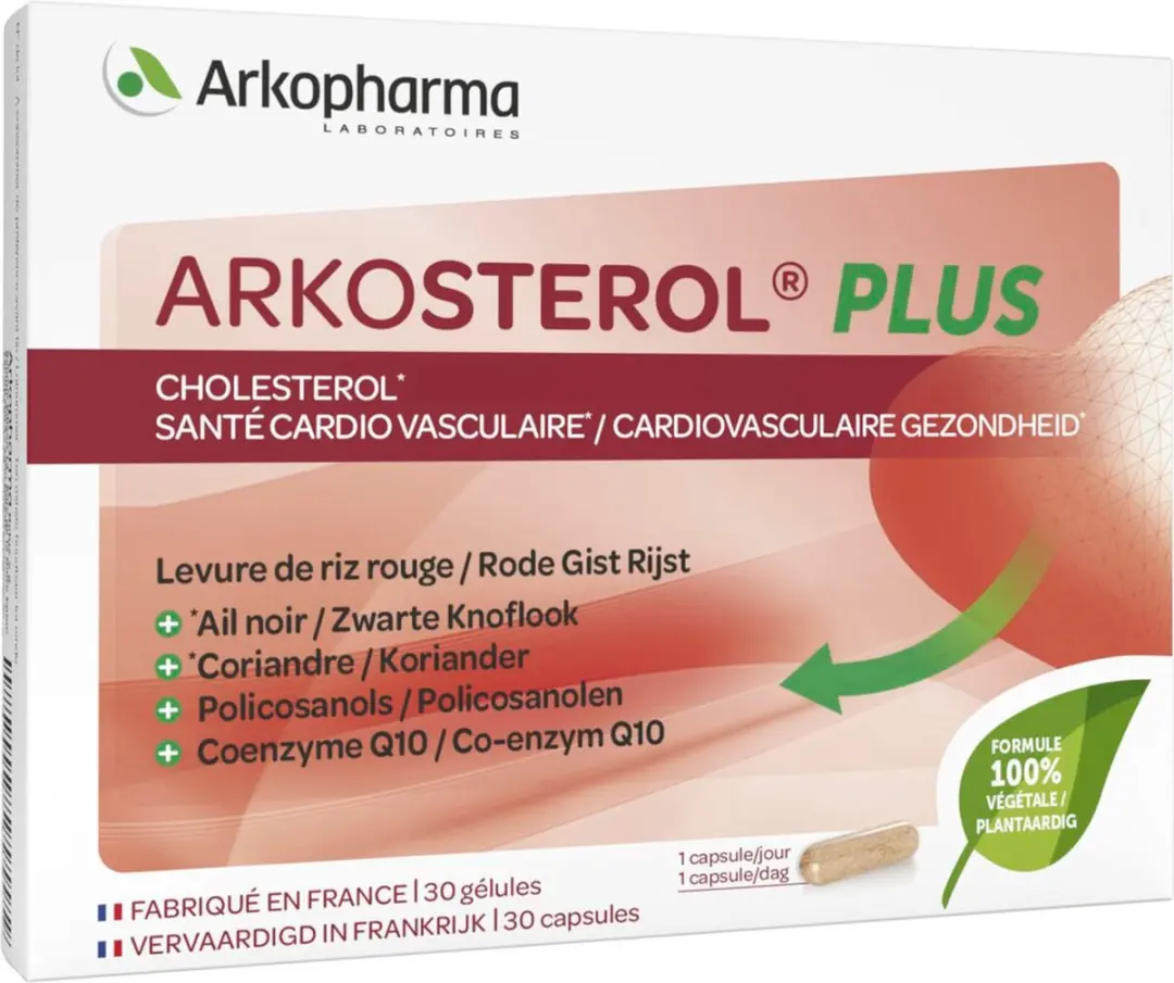 Arkopharma Arkosterol Plus 30 Capsules - 30mg - afbeelding 2 van 2