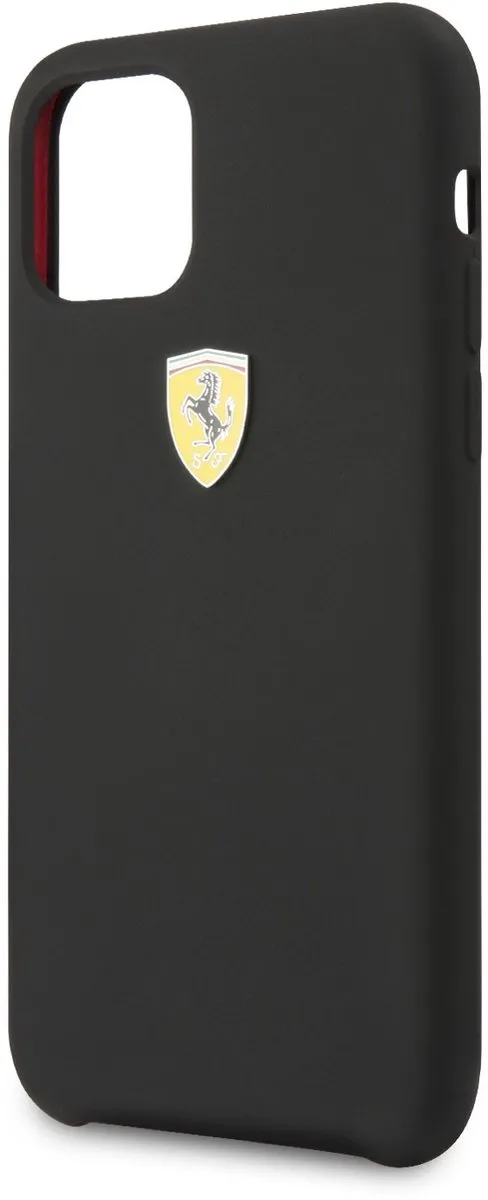 Ferrari iPhone 11 Pro Backcase - Effen Zwart - S203-5