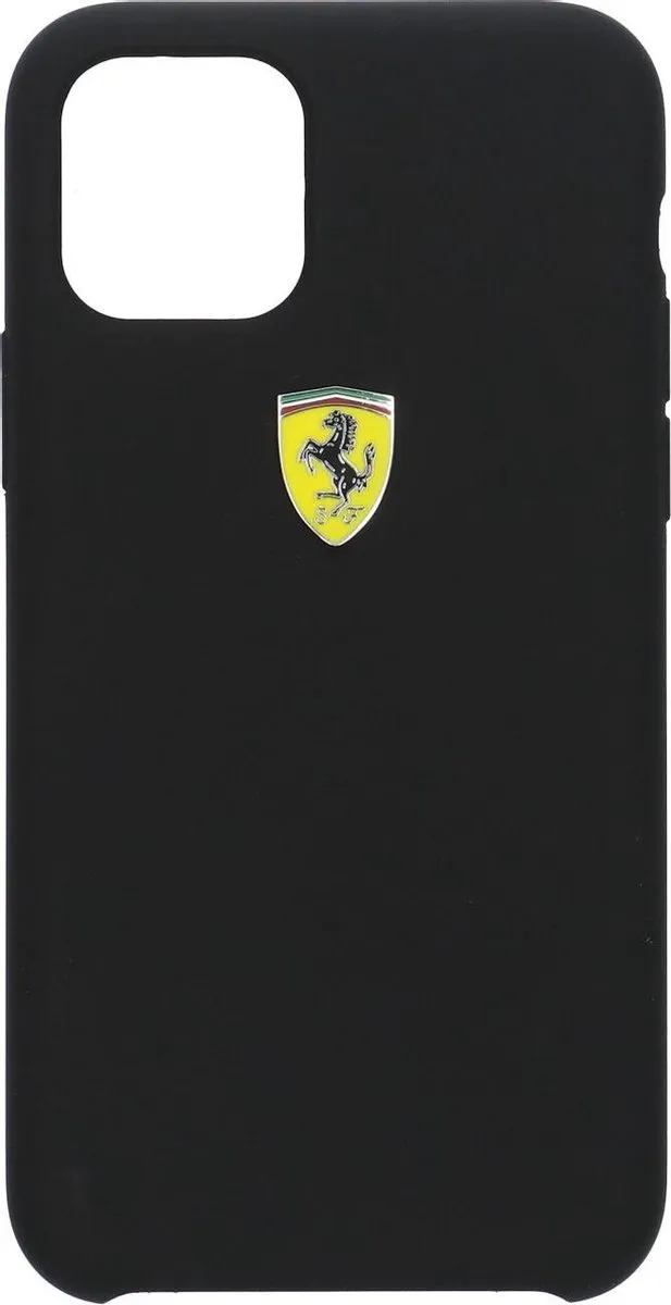 Ferrari iPhone 11 Pro Backcase - Effen Zwart - S203-5 - afbeelding 6 van 6