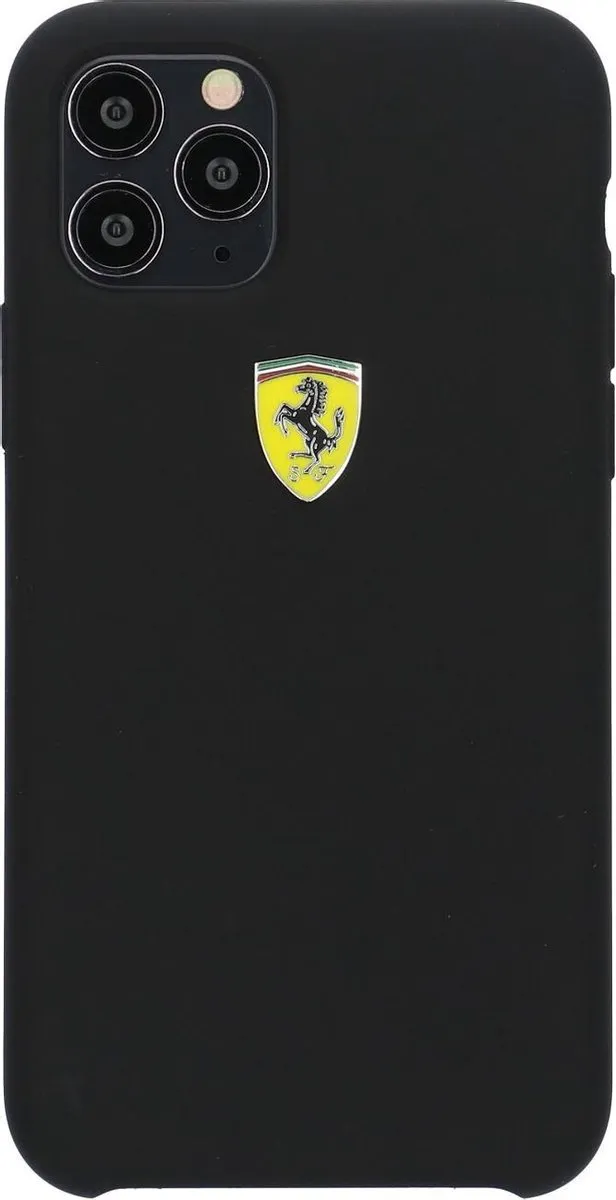 Ferrari iPhone 11 Pro Backcase - Effen Zwart - S203-5