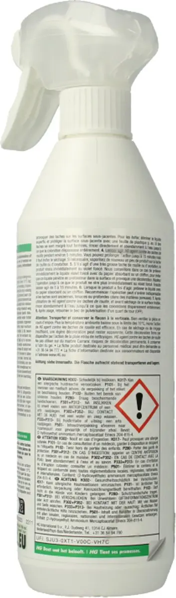 HG Roestvlekkenverwijderaar 500ml