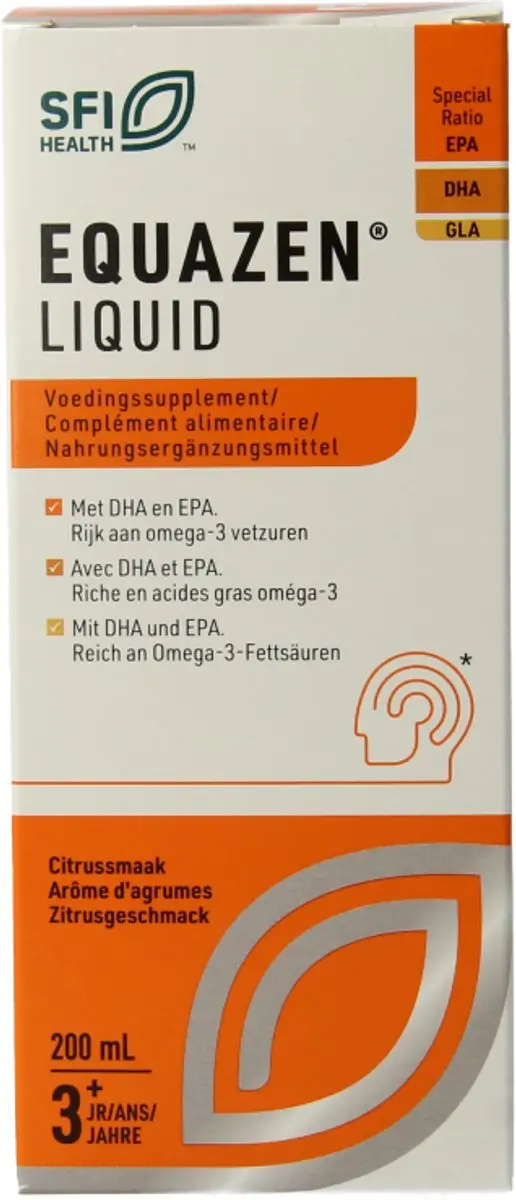 Equazen Liquid Omega 3-6 Vetzuren 200ml
