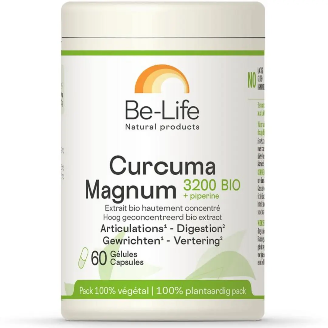 Be-Life Curcuma Magnum 3200 + Piperine Bio 60 Softgels