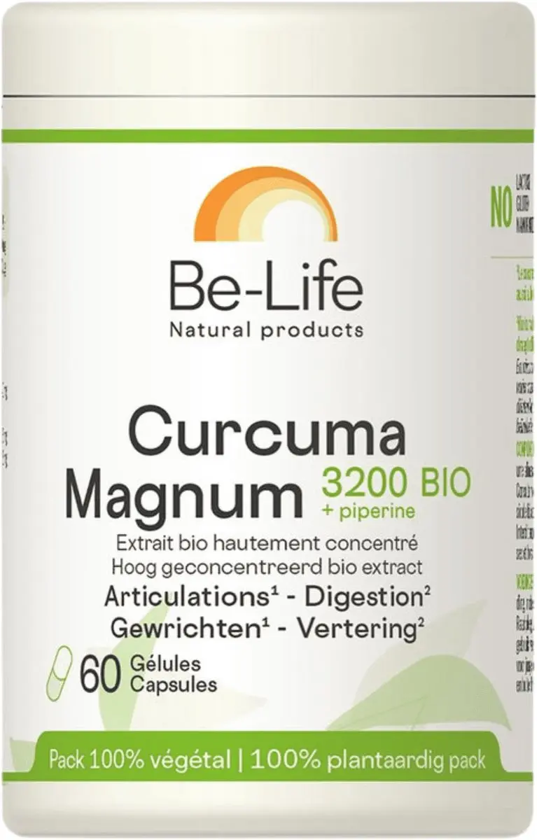 Be-Life Curcuma Magnum 3200 + Piperine Bio 60 Softgels