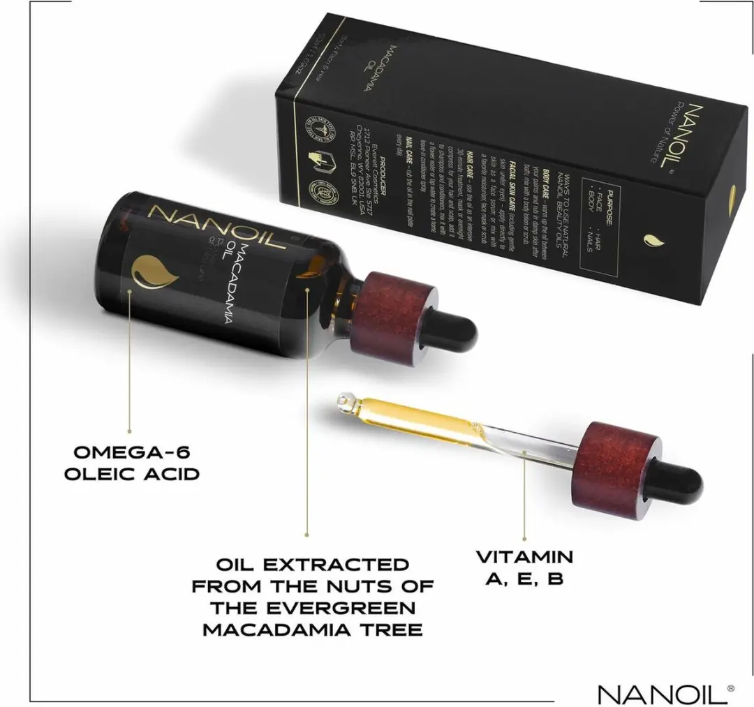 Nanoil Macadamiaolie 50ml