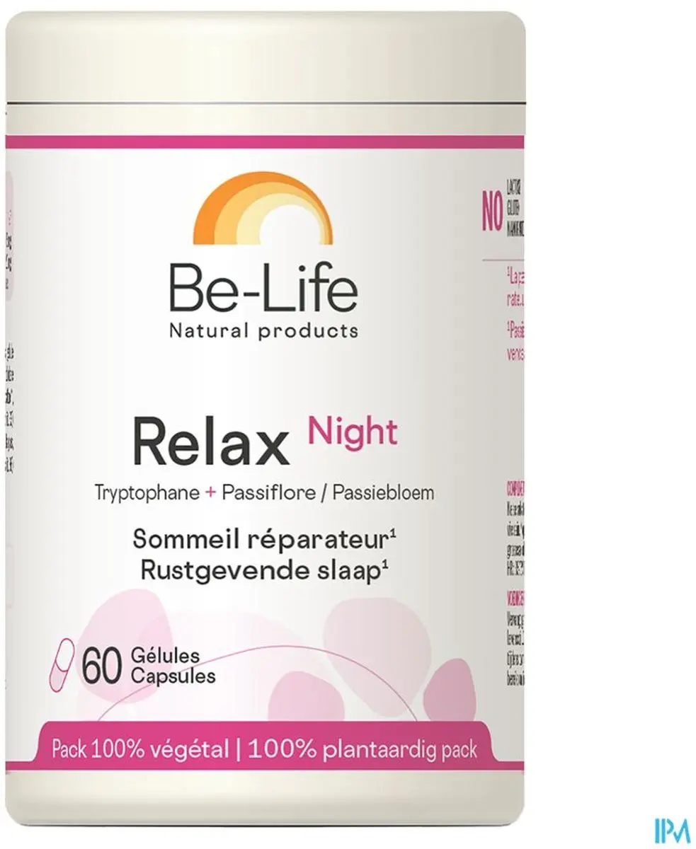 Be-Life Relax Night 60 Softgels - 60 mg
