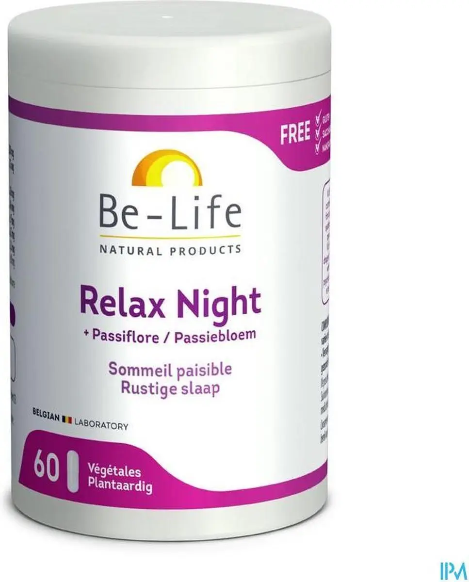 Be-Life Relax Night 60 Softgels - 60 mg