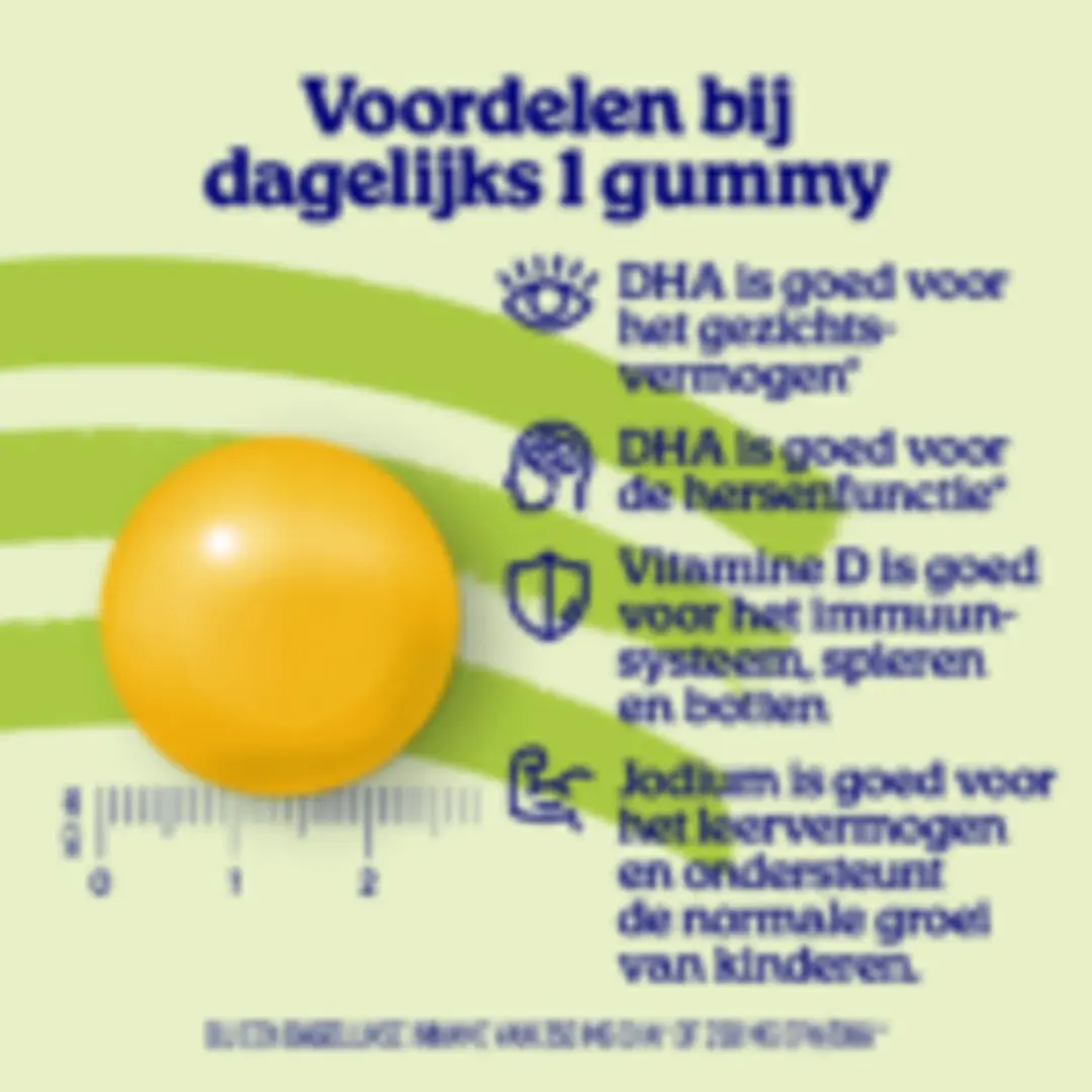 Omega 3 Gummies Vegan Tropisch - 30 Stuks - afbeelding 6 van 6