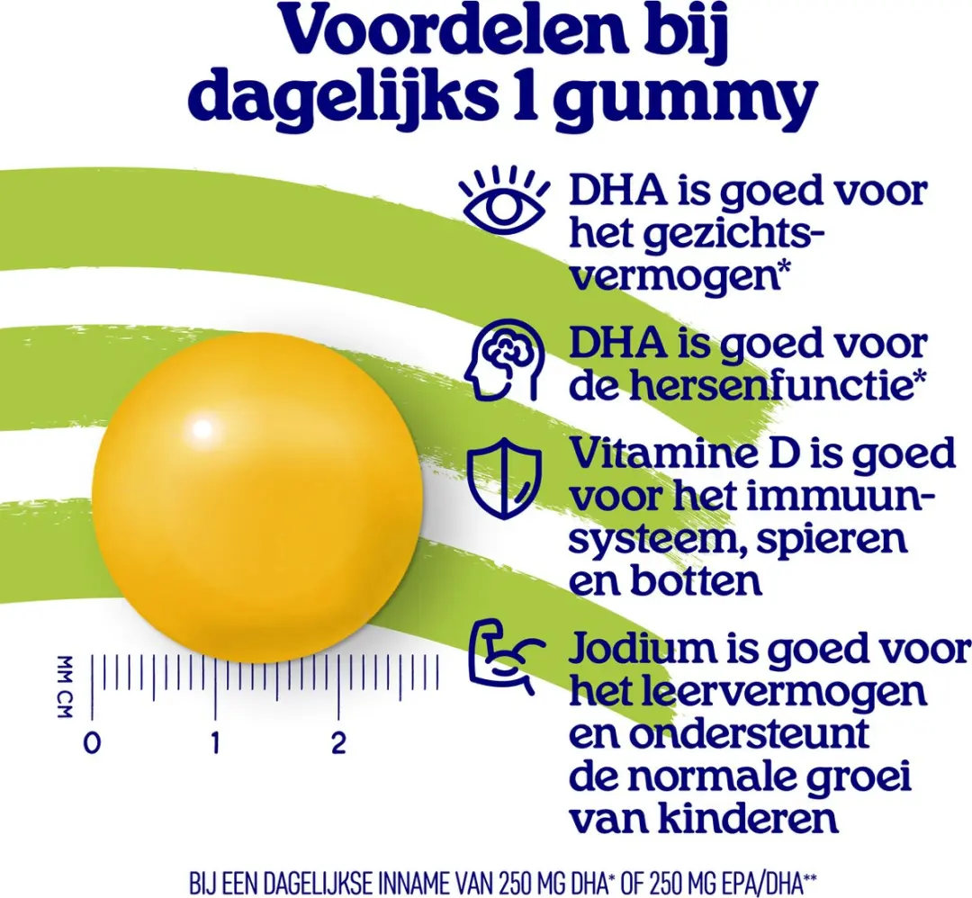 Omega 3 Gummies Vegan Tropisch - 30 Stuks - afbeelding 3 van 6