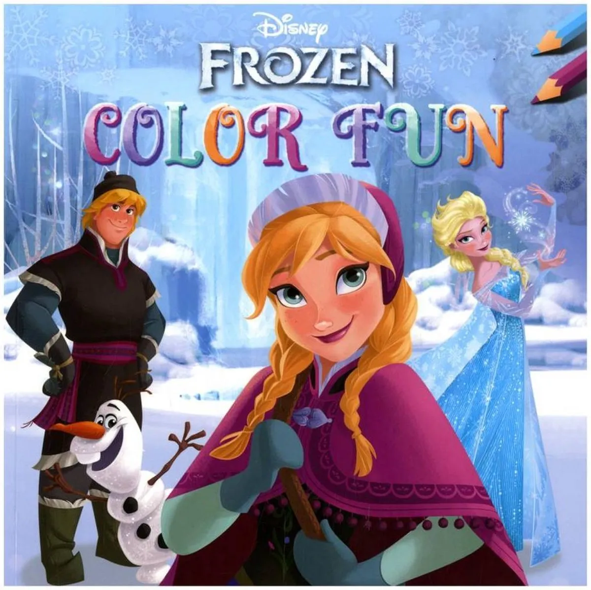 Disney Frozen Kleurboek Color Fun 36 Pagina's