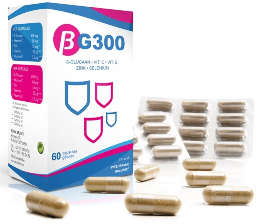 Soria Natural BG300 Capsules - 60 Stuks