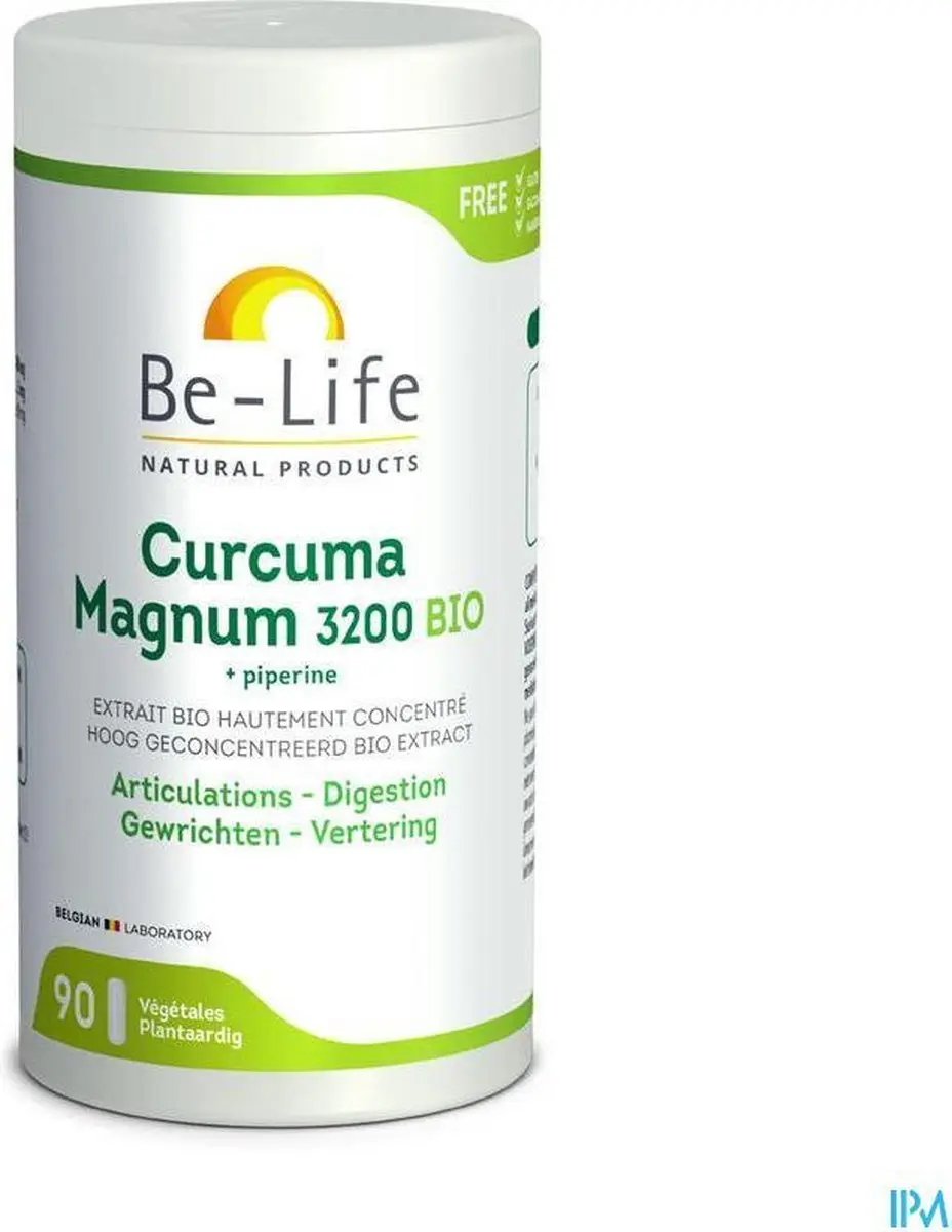 Be-Life Curcuma Magnum 90 Softgels - 90mg