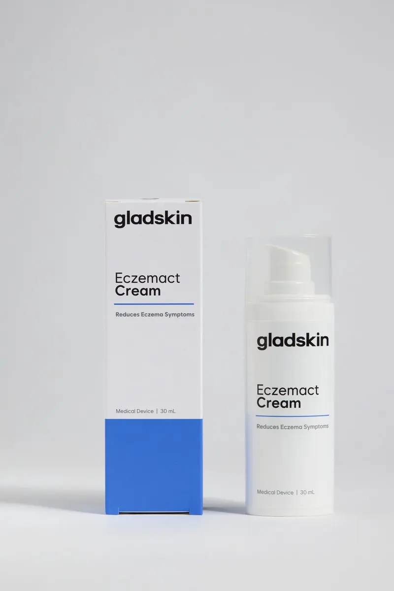 Gladskin Eczemact Crème 30ml - Verzachtend & Hydraterend